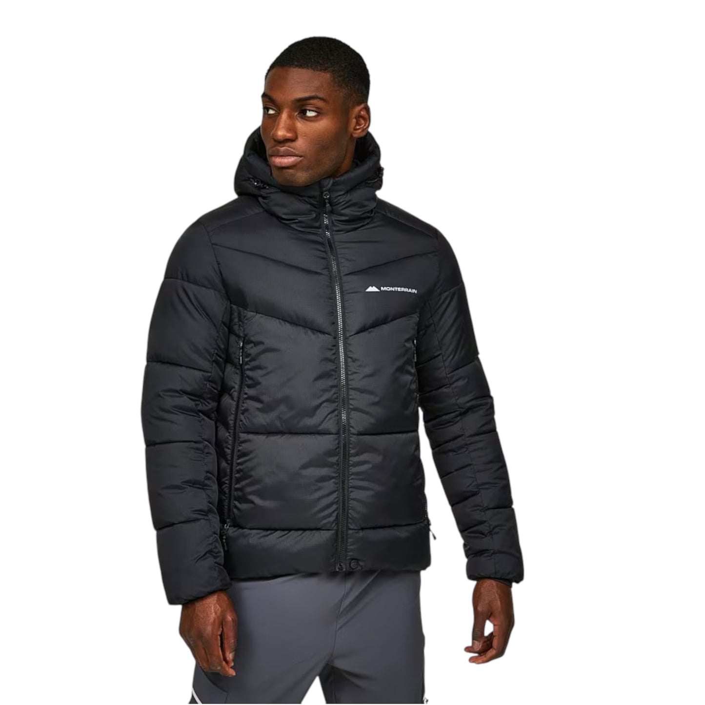MONTERRAIN COMFORT JACKET - BLACK