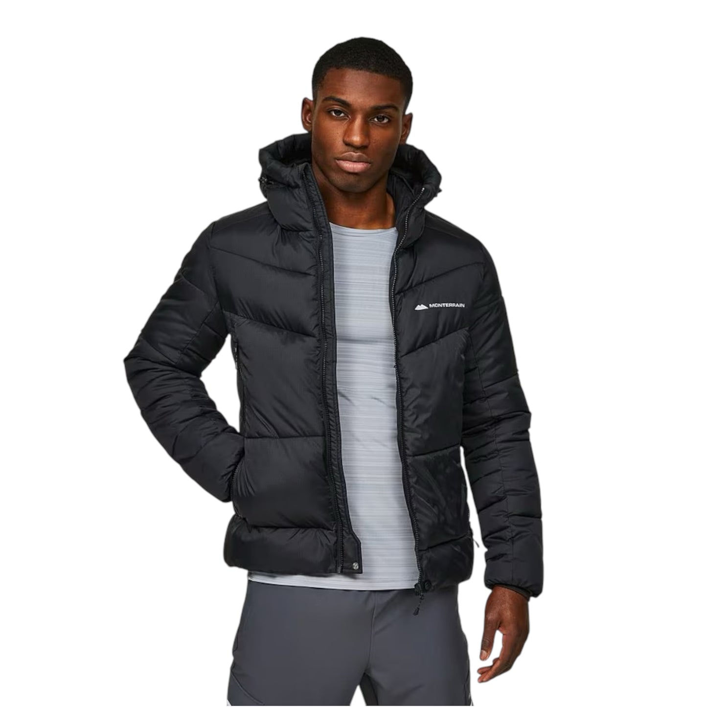MONTERRAIN COMFORT JACKET - BLACK