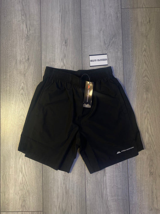 MONTERRAIN SHORTS - BLACK