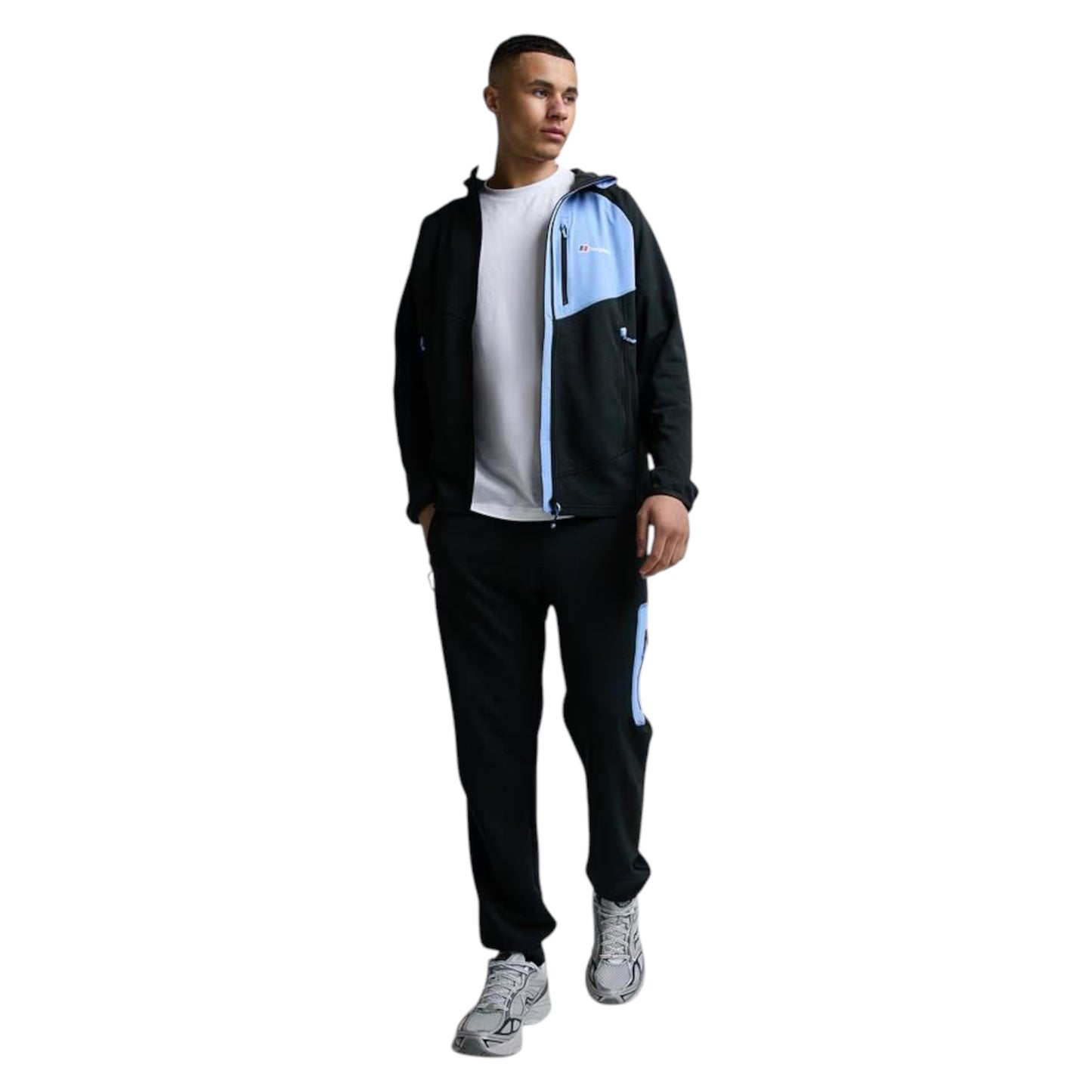 BERGHAUS PAVEY HOODIE - BLACK/BLUE