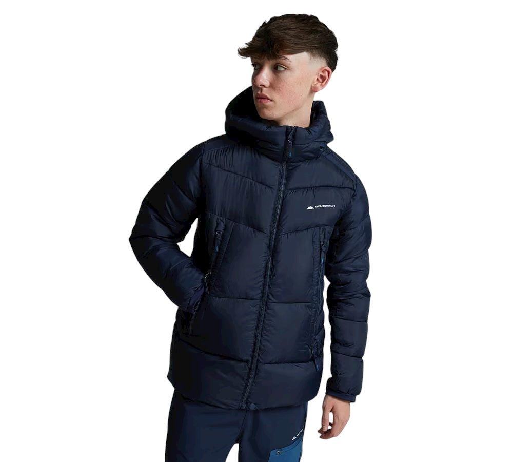 JUNIOR MONTERRAIN BLANC 2.0 PUFFER JACKET - NAVY