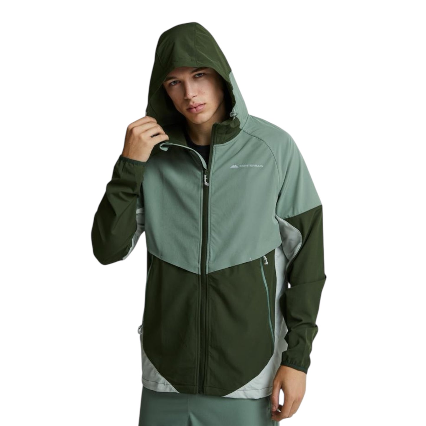 MONTERRAIN VALUT WOVEN HOODIE - GREEN