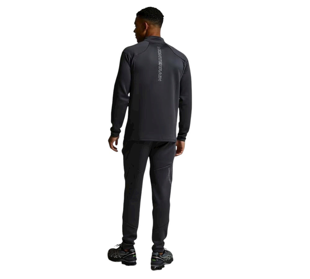 MONTERRAIN POLY 1/4 ZIP TRACKSUIT - GREY