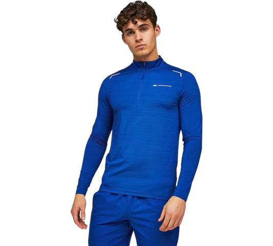 MONTERRAIN LYDER 3.0 1/4 ZIP - BLUE