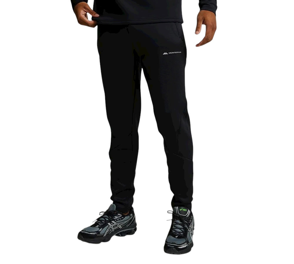 MONTERRAIN POLY 1/4 ZIP TRACKSUIT - BLACK