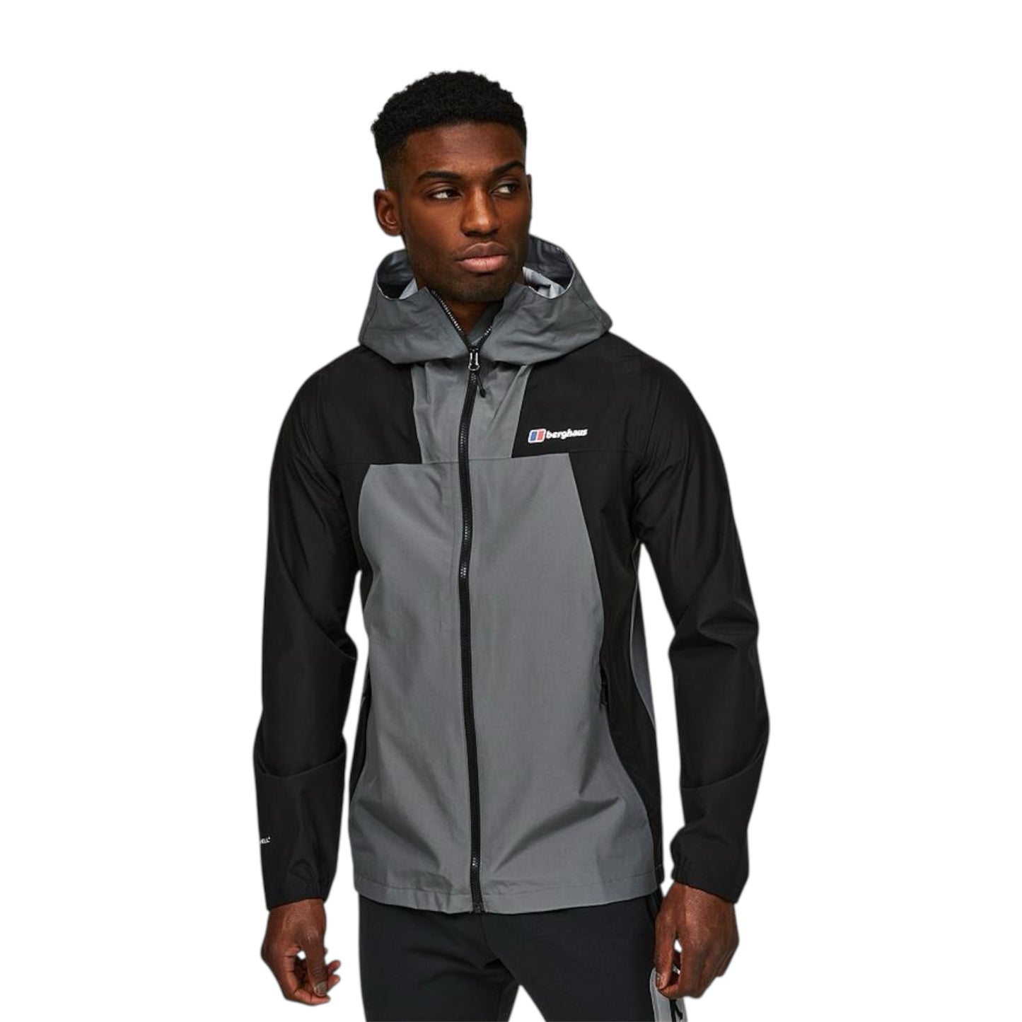 BERGHAUS LIGHT JACKET - BLACK/GREY
