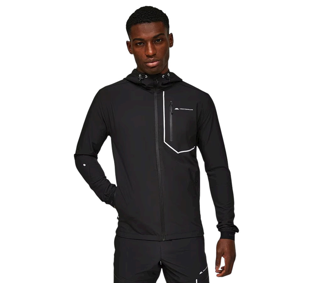 MONTERRAIN RAMBLE 3.0 WOVEN HOODIE - BLACK