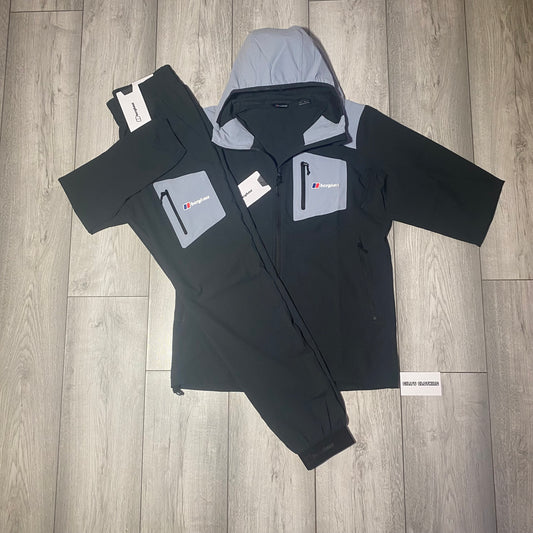 BERGHAUS WOVEN TRACKSUIT - GREY/BLACK