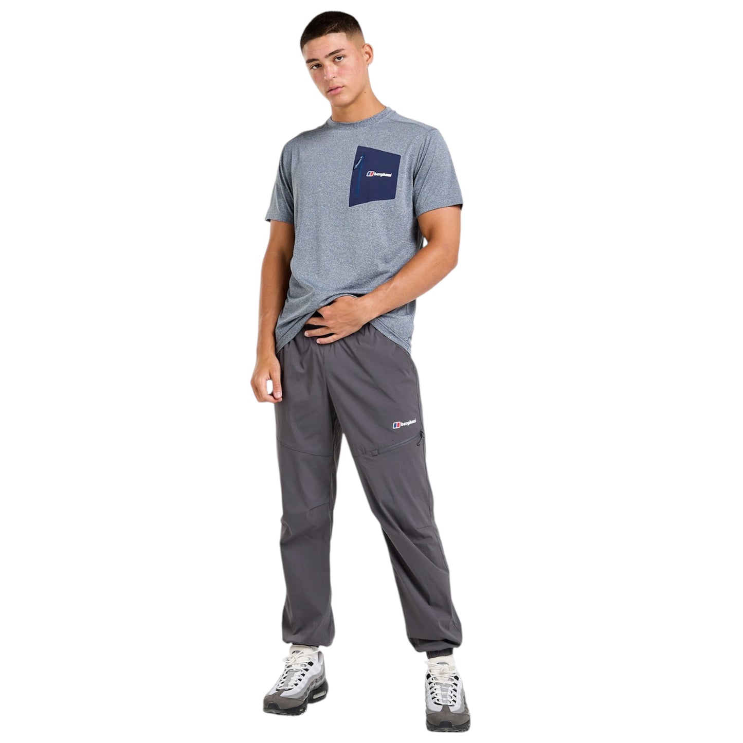 BERGHAUS TRACKSUIT BOTTOMS - GREY