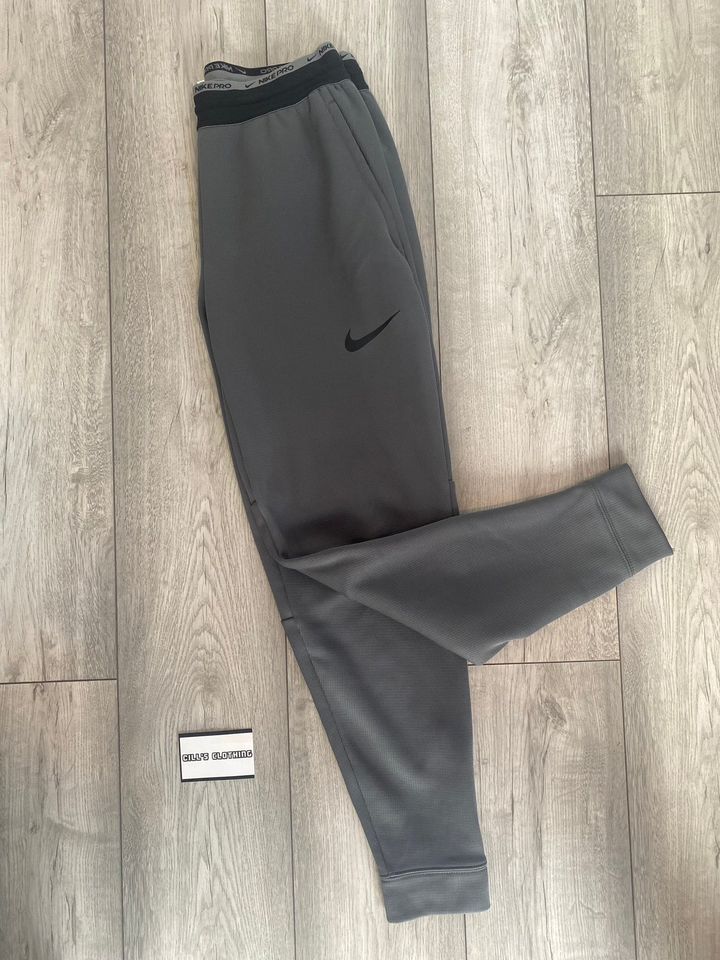 NIKE PRO TRACKSUIT - PRE LOVED -  GREY