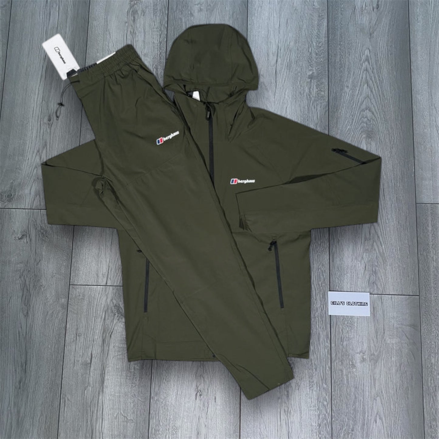 BERGHAUS PLUS TRACKSUIT - GREEN