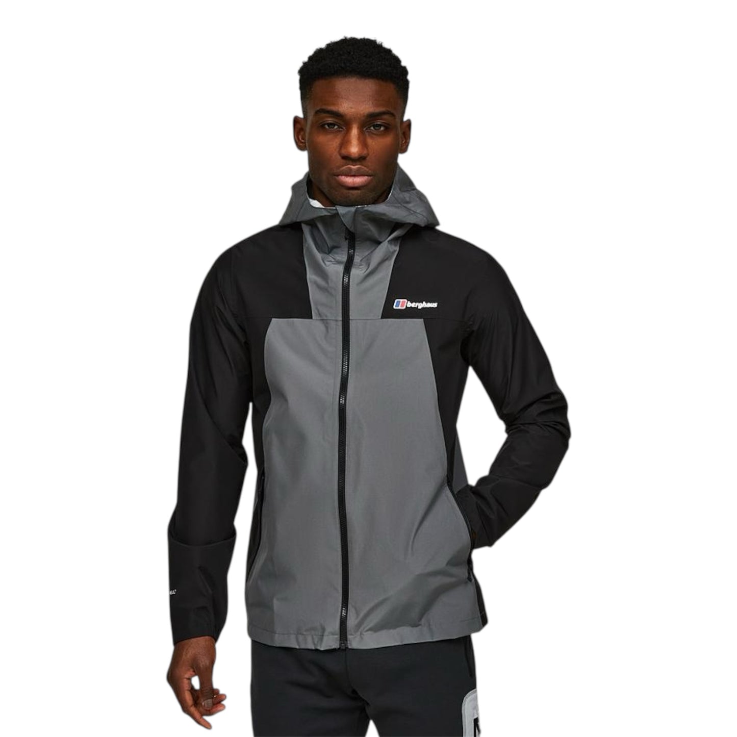 BERGHAUS LIGHT JACKET - BLACK/GREY