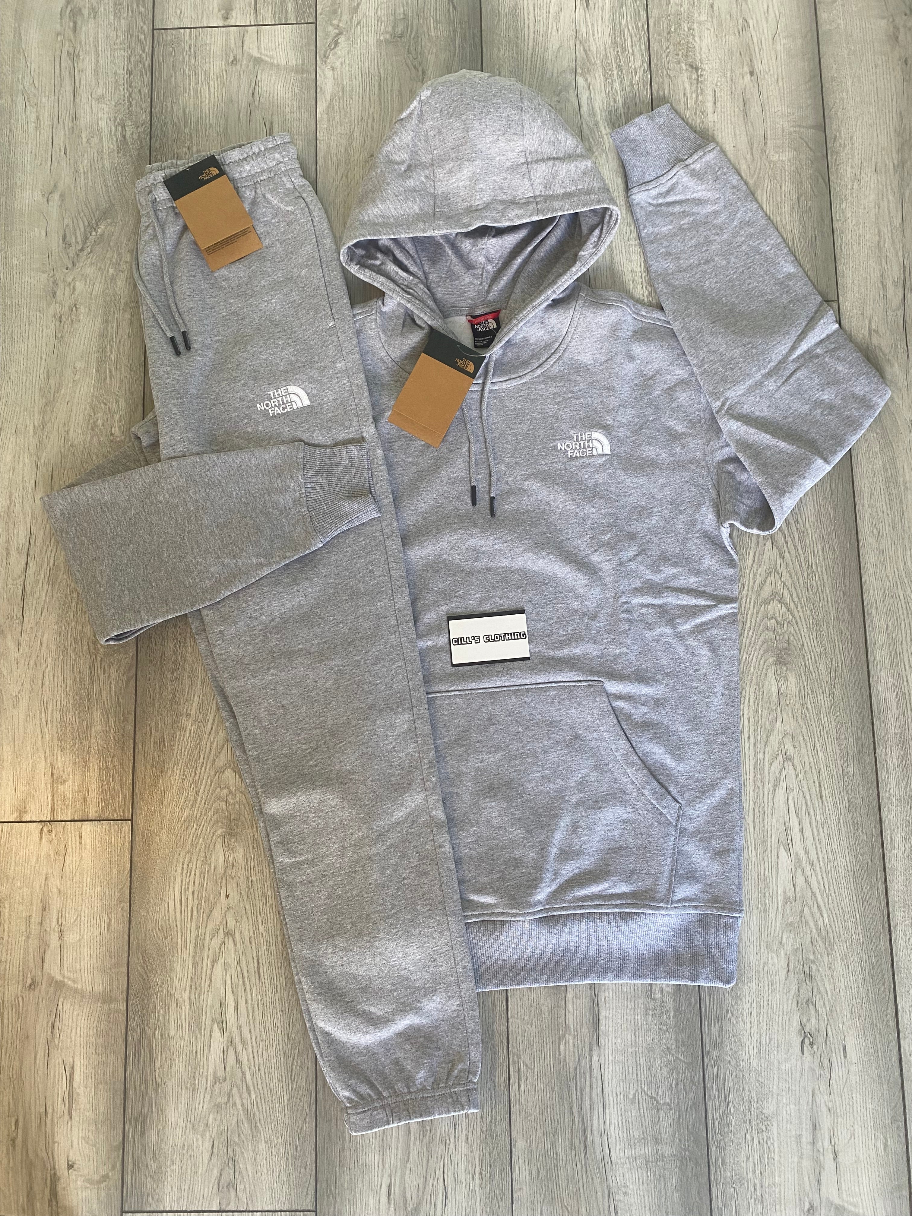 NORTHFACE COMFORT TRACKSUIT GREY cills clothing