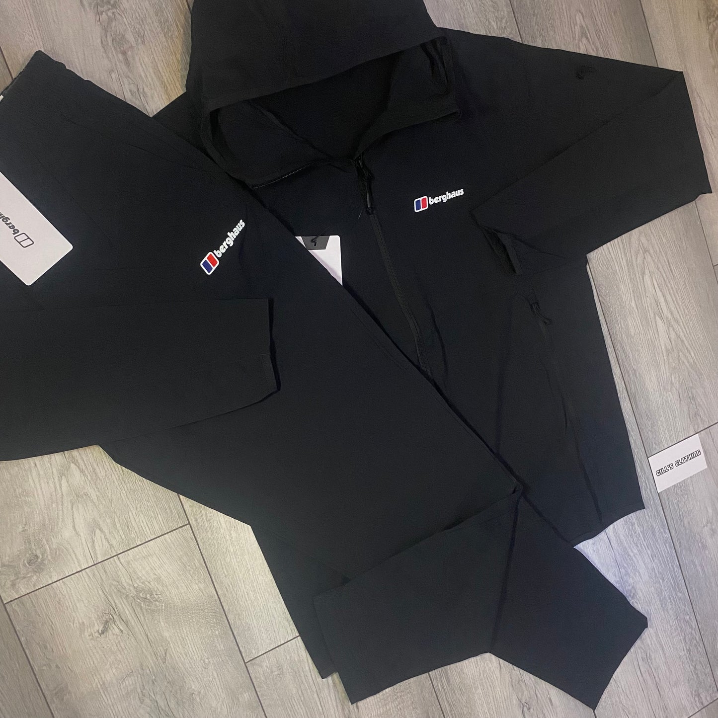 BERGHAUS PLUS TRACKSUIT - BLACK