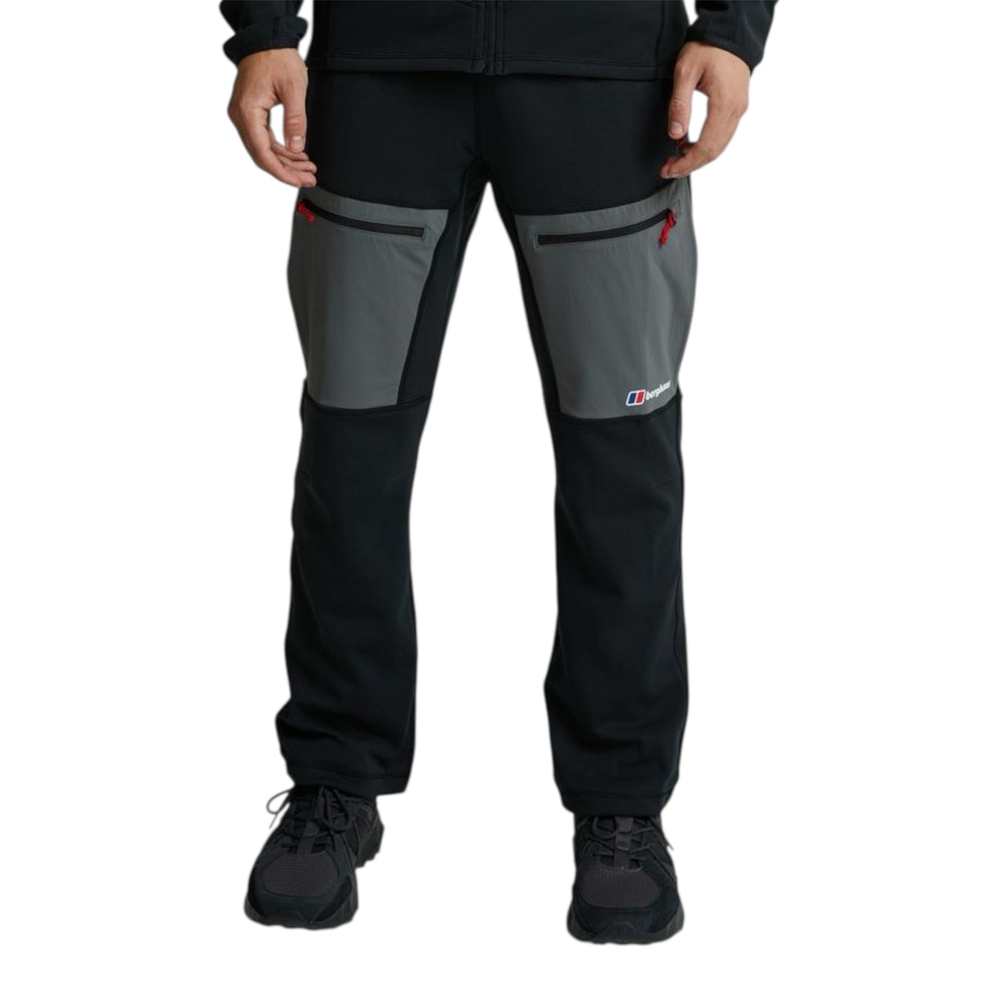 BERGHAUS CAVERN BOTTOMS - BLACK/GREY/RED