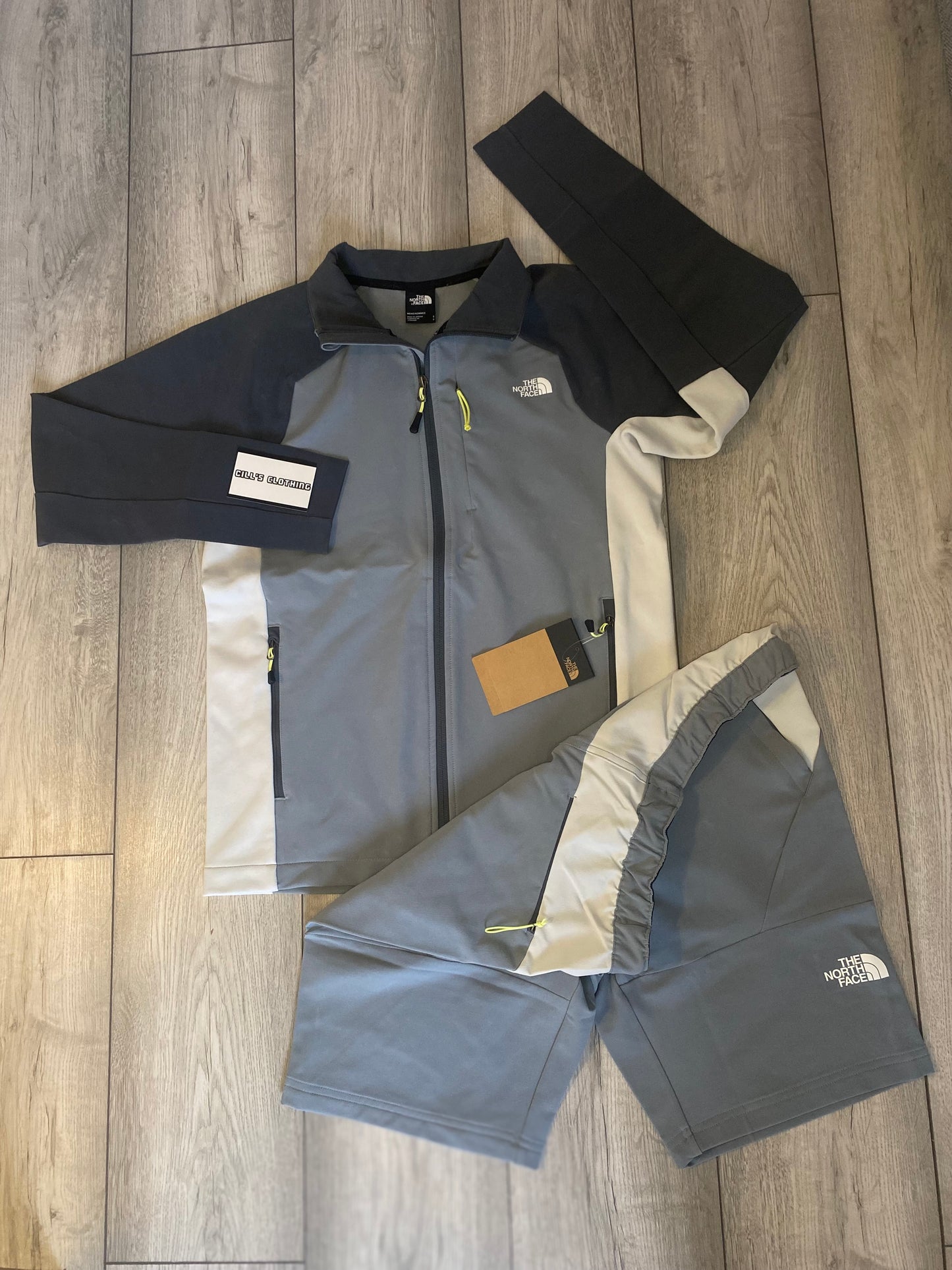 NORTHFACE SET - GREY/WHITE