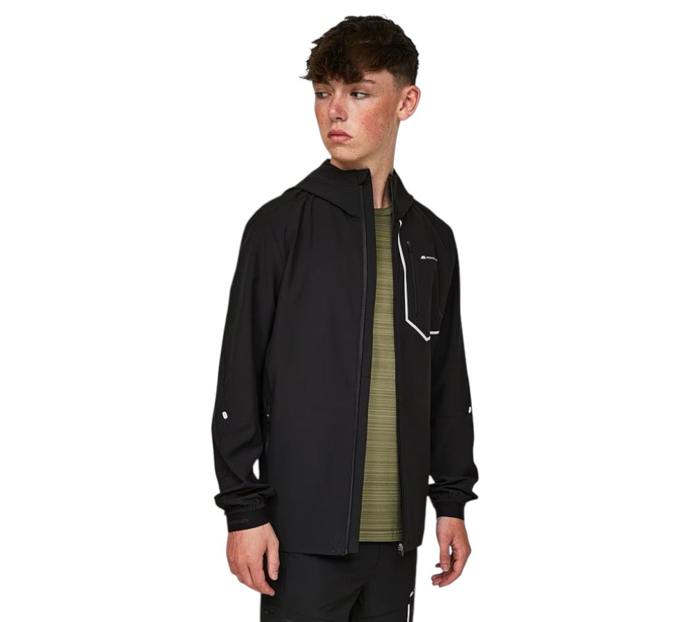 JUNIOR MONTERRAIN RAMBLE 3.0 WINDBREAKER - BLACK