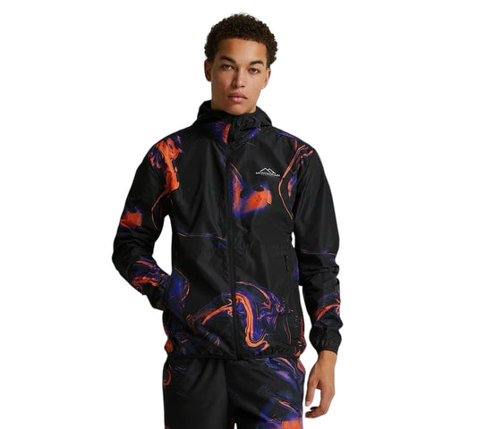 MONTERRAIN SATURN WINDBREAKER BLACK/PURPLEMAGMA