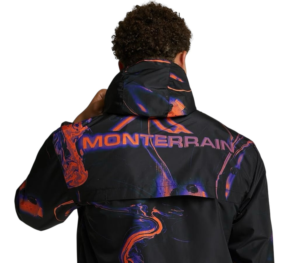 MONTERRAIN SATURN WINDBREAKER BLACK/PURPLEMAGMA