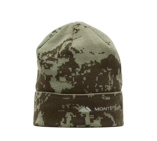 FACTION KNITTED BEANIE HAT - GREEN