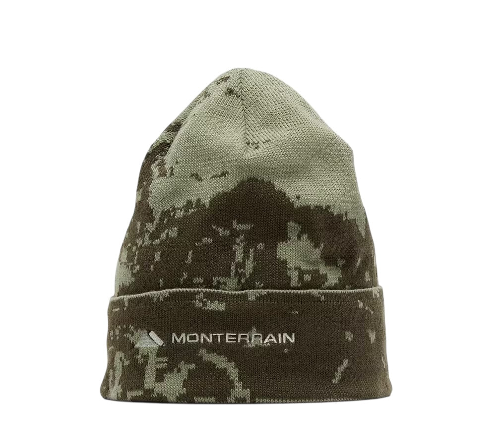 FACTION KNITTED BEANIE HAT - GREEN