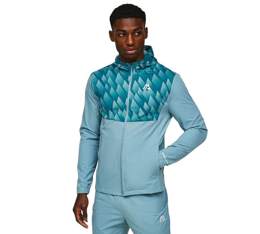 MONTIREX CHARGE PRINT HOODIE - BLUE