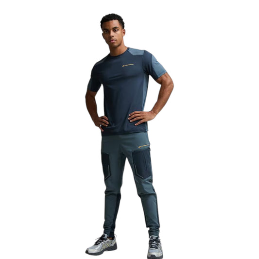 MONTERRAIN ORBIT WOVEN RUNNING PANTS - BLUE