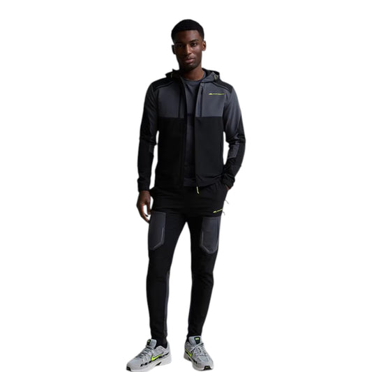 MONTERRAIN ORBIT WOVEN RUNNING PANTS - BLACK/ URBAN CHARCOAL